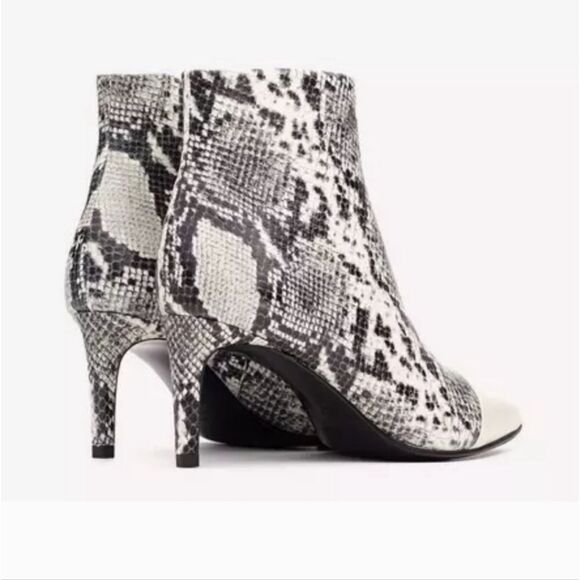 NIB Rag & Bone Beha Black/White Python Boot **sold out online** - Picture 10 of 16